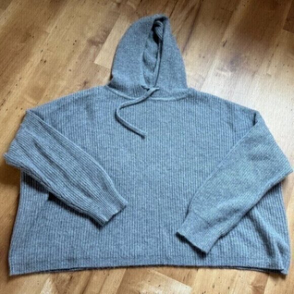 Jenni Kayne cashmere fisherman hoodie XXL - Picture 1 of 3